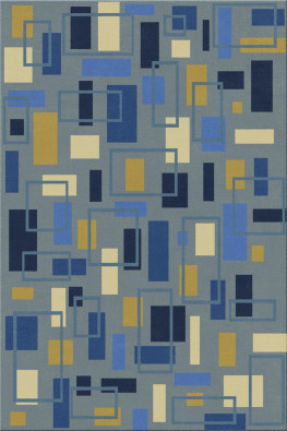 Bauhaus 12965-locaux d'habitation - handgefertigter Teppich,  getuftet (Indien), 24x24 5ply Qualität